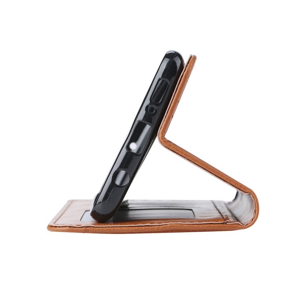 Automatisk absorberet med pung lædercover til Samsung Galaxy A71