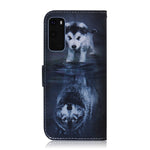 Pattern Printing PU Leather Wallet Phone Casing for Samsung Galaxy S20 4G/S20 5G