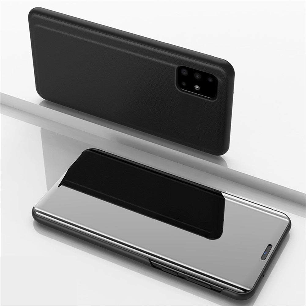 For Samsung Galaxy A71 Flip Leather Cover with Stand Full Body Protective Phone Case