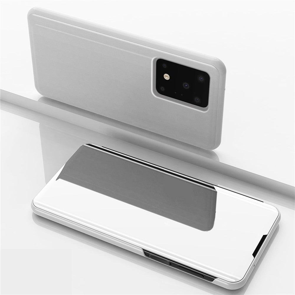 Til Samsung Galaxy S20 Ultra Flip-lædercover med stativ, beskyttende telefonetui med fuld kropsdækning