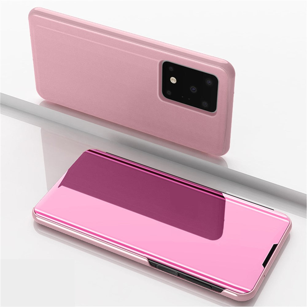 Til Samsung Galaxy S20 Ultra Flip-lædercover med stativ, beskyttende telefonetui med fuld kropsdækning