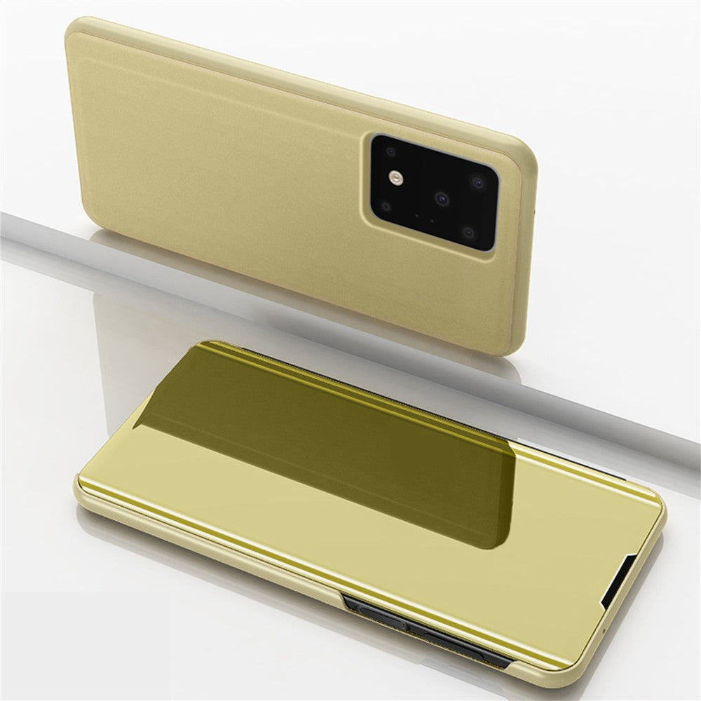 Til Samsung Galaxy S20 Ultra Flip-lædercover med stativ, beskyttende telefonetui med fuld kropsdækning