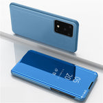 For Samsung Galaxy S20 Ultra Flip Leather Cover with Stand Full Body Protective Phone Case