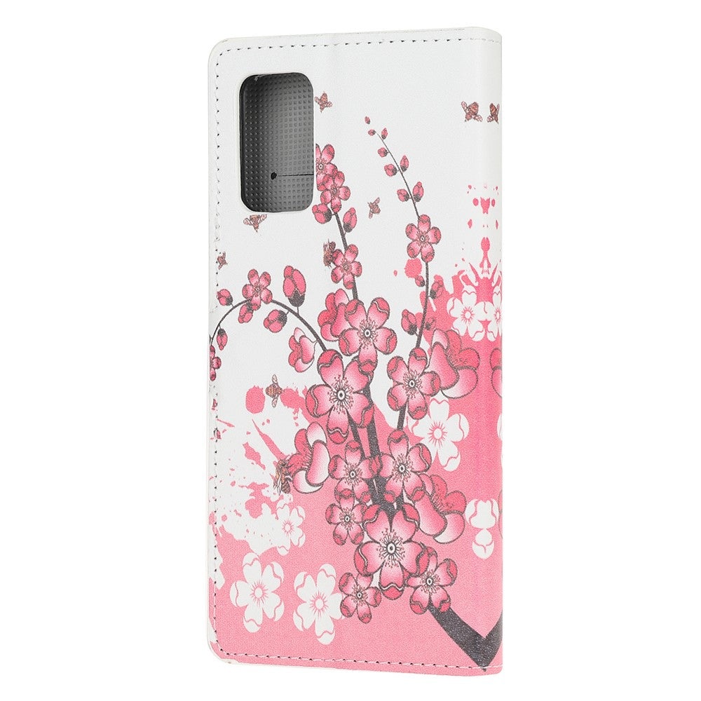 Pattern Printing Wallet Leather Case for Samsung Galaxy S20 Plus