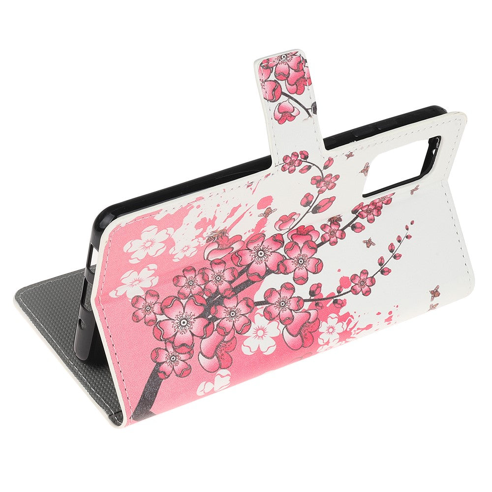 Pattern Printing Wallet Leather Case for Samsung Galaxy S20 Plus