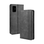 Retro Magnet PU Læder Mobilcover til Samsung Galaxy S20 Ultra