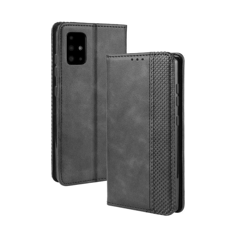 Retro Magnet PU Læder Mobilcover til Samsung Galaxy S20 Ultra