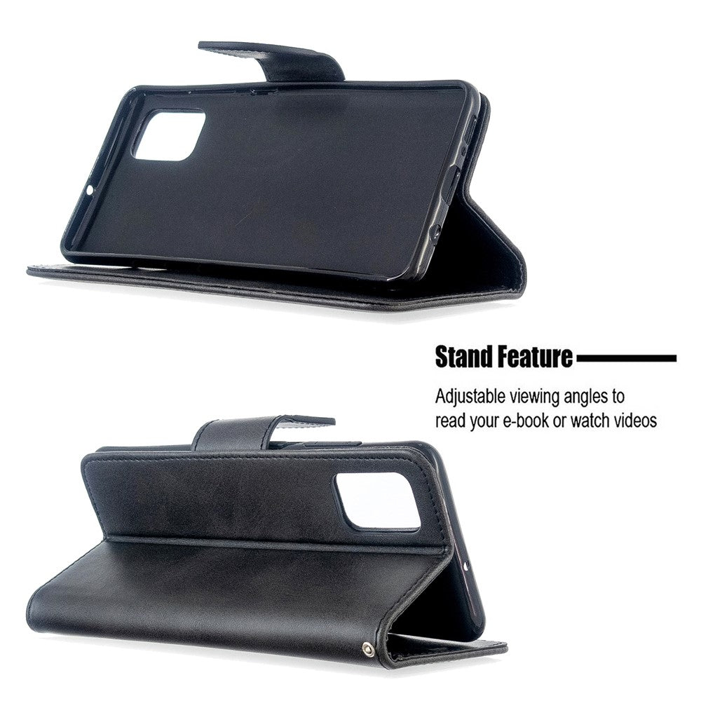 PU Leather Wallet Stand Shell Case for Samsung Galaxy A51