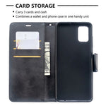 PU Leather Wallet Stand Shell Case for Samsung Galaxy A51