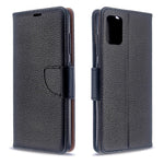 Litchi Skin Leather Wallet Case for Samsung Galaxy A51