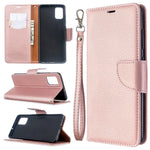 Litchi Skin Leather Wallet Case for Samsung Galaxy A51