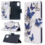 Pattern Printing Wallet Leather Flip Cover Case for Samsung Galaxy A51