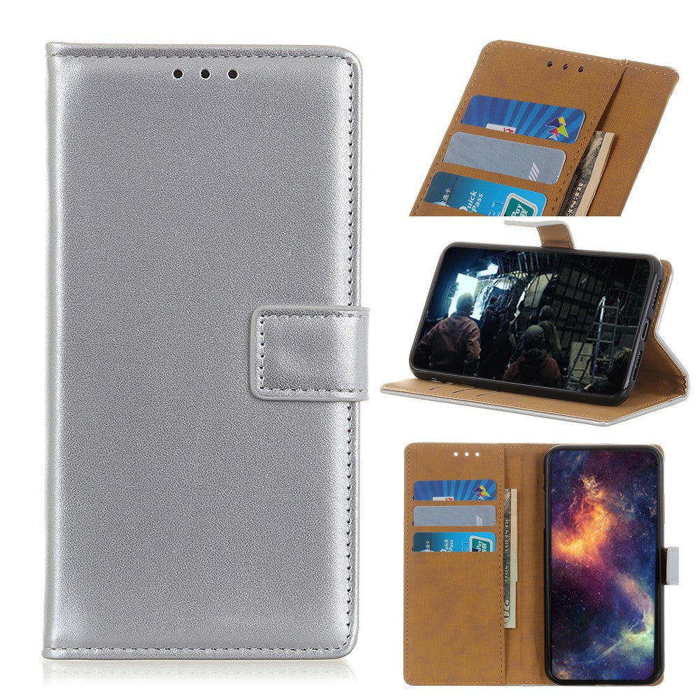 Mobiltelefon læderpungcover til Samsung Galaxy A81 / Note 10 Lite