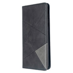 Geometric Mønster Stand Læder Cover Kortholder Etui til Samsung Galaxy A71 A715