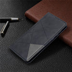 Geometric Mønster Stand Læder Cover Kortholder Etui til Samsung Galaxy A71 A715