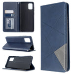 Geometric Mønster Stand Læder Cover Kortholder Etui til Samsung Galaxy A71 A715