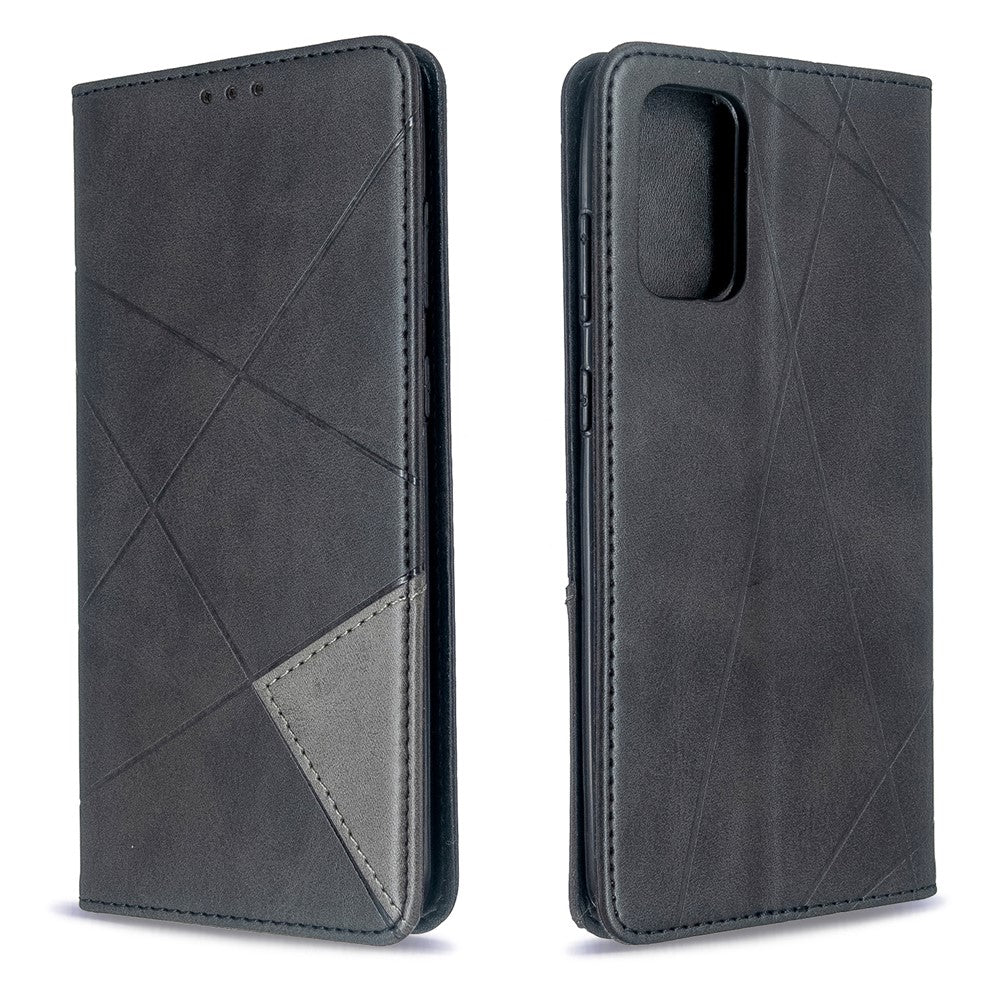 Geometric Pattern Stand Leather Card Holder Case for Samsung Galaxy S20 Plus / S20 Plus 5G