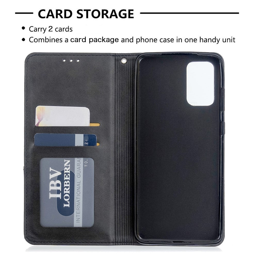 Geometric Pattern Stand Leather Card Holder Case for Samsung Galaxy S20 Plus / S20 Plus 5G