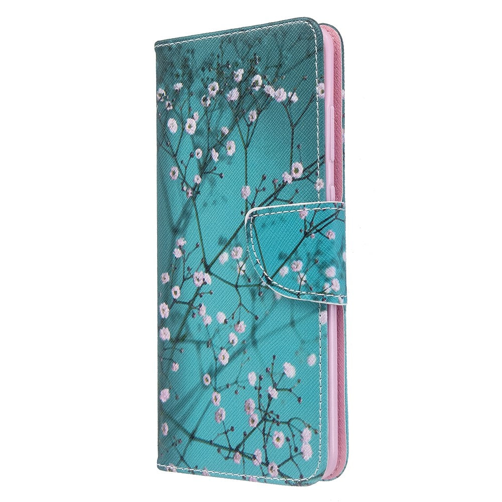 Pattern Printing Leather Wallet Case for Samsung Galaxy S20 Plus