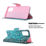 Pattern Printing Leather Wallet Case for Samsung Galaxy S20 Plus