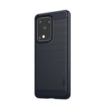 MOFI Carbon Fiber Surface Brushed TPU Covering for Samsung Galaxy S20 Ultra