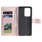 Imprint Flower Leather Wallet Phone Casing for Samsung Galaxy S20 Ultra