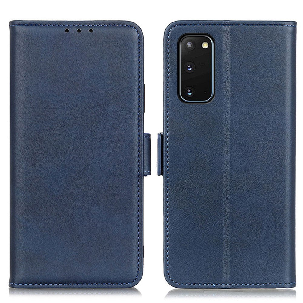Wallet Stand Magnetic Closure Leather Cover Shell for Samsung Galaxy S20 4G/S20 5G
