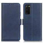Plånboksfodral med magnetisk stängning i läder för Samsung Galaxy S20 4G/S20 5G