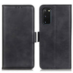 Plånboksfodral med magnetisk stängning i läder för Samsung Galaxy S20 4G/S20 5G