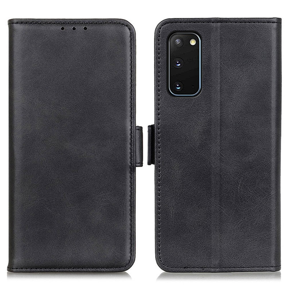 Plånboksfodral med magnetisk stängning i läder för Samsung Galaxy S20 4G/S20 5G