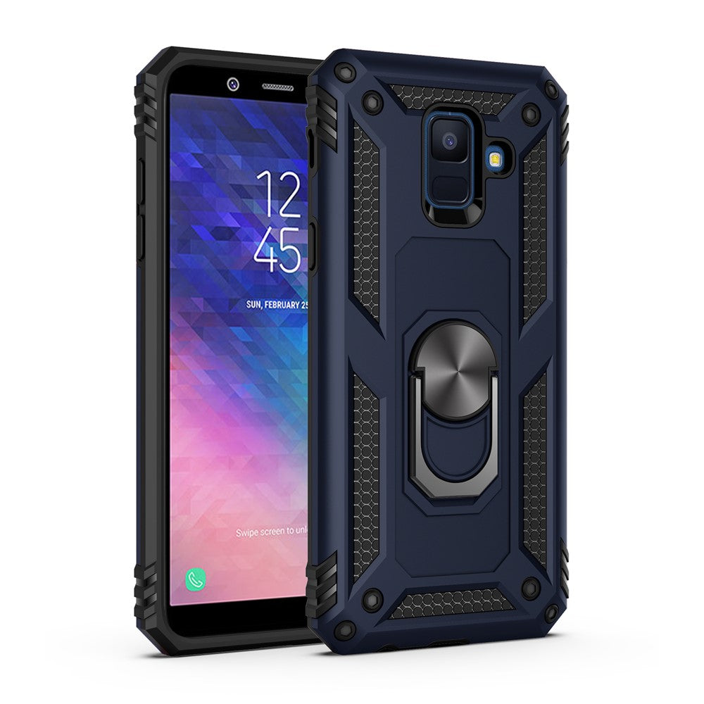 Hybrid PC TPU Kickstand Armor Cover til Samsung Galaxy A6 (2018)
