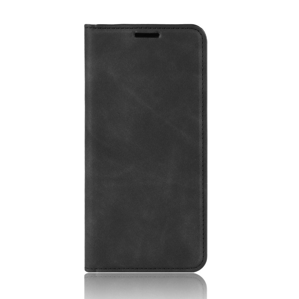 Silky Touch-læderpungcover til Samsung Galaxy A91 / S10 Lite / M80s