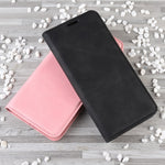 Silky Touch-læderpungcover til Samsung Galaxy A91 / S10 Lite / M80s