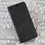 Silky Touch-læderpungcover til Samsung Galaxy A91 / S10 Lite / M80s