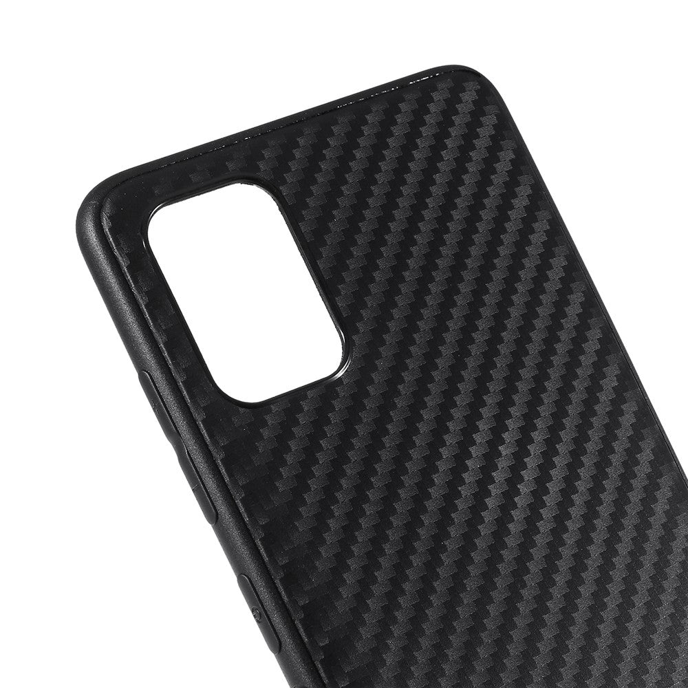 Kulfiber TPU-cover til Samsung Galaxy A51