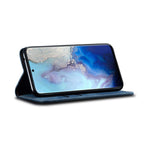 Retro Style Jeans Cloth Leather Wallet Case for Samsung Galaxy S20 4G/S20 5G