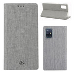 VILI DMX Cross Texture Leather Case with Card Holder for Samsung Galaxy A51