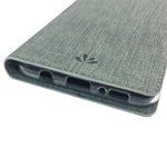 VILI DMX Cross Texture Leather Case with Card Holder for Samsung Galaxy A51