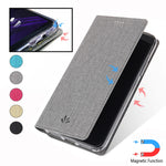VILI DMX Cross Texture Leather Case with Card Holder for Samsung Galaxy A51