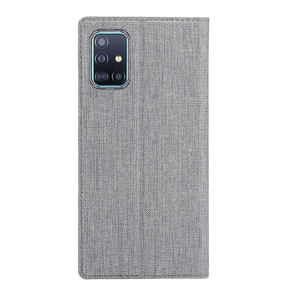 VILI DMX Cross Texture Leather Case with Card Holder for Samsung Galaxy A51