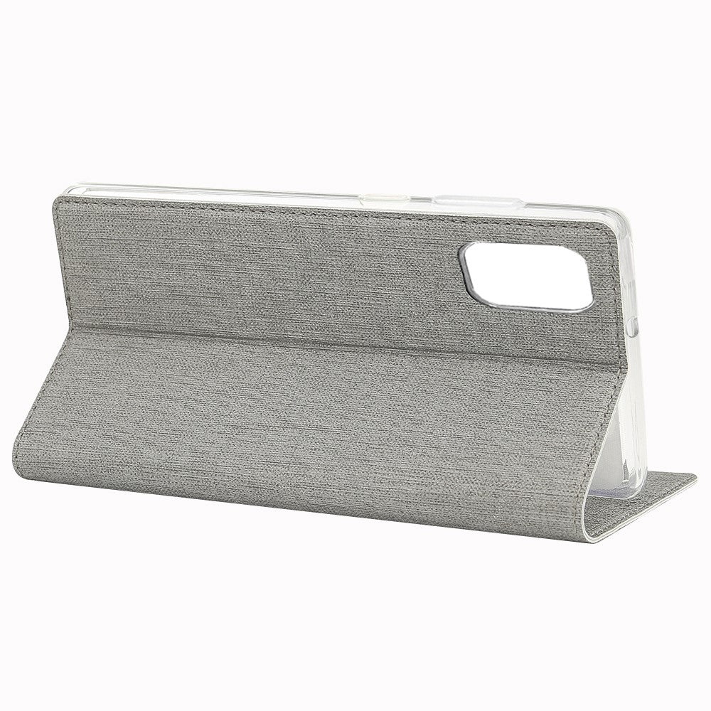 VILI DMX Cross Texture Leather Case with Card Holder for Samsung Galaxy A51