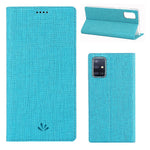 VILI DMX Cross Texture Leather Case with Card Holder for Samsung Galaxy A51