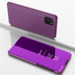 Samsung Galaxy A81 / Note 10 Lite / M60s Flipfodral i läder med stativ Helkroppsskyddande mobilskal