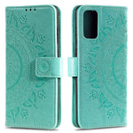 Imprint Flower Leather Wallet Case for Samsung Galaxy S20 4G/S20 5G
