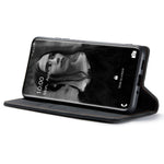 CASEME 013 Series Auto-absorbed Flip Læder Pung Etui til Samsung Galaxy S20 4G/S20 5G