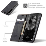 CASEME 013 Series Auto-absorbed Flip Læder Pung Etui til Samsung Galaxy S20 4G/S20 5G