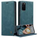CASEME 013 Series Auto-absorbed Flip Læder Pung Etui til Samsung Galaxy S20 4G/S20 5G