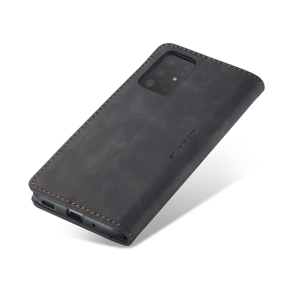 CASEME 013 Series Auto-absorbed Business Læderpung Stativ Telefoncover til Samsung Galaxy S20 Plus