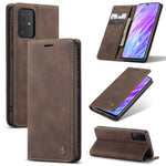 CASEME 013 Series Auto-absorbed Business Leather Wallet Case for Samsung Galaxy S20 Ultra