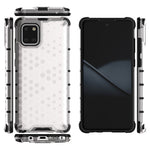 Honeycomb-mønstret Stødresistent TPU + PC Hybrid Cover til Samsung Galaxy A81/Note 10 Lite